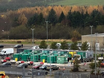 custom generator at large distribution site.